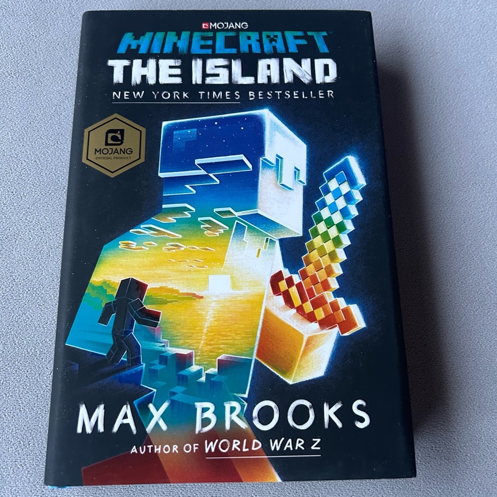 Minecraft : The Island ~ Max Brooks ~ Hardcover